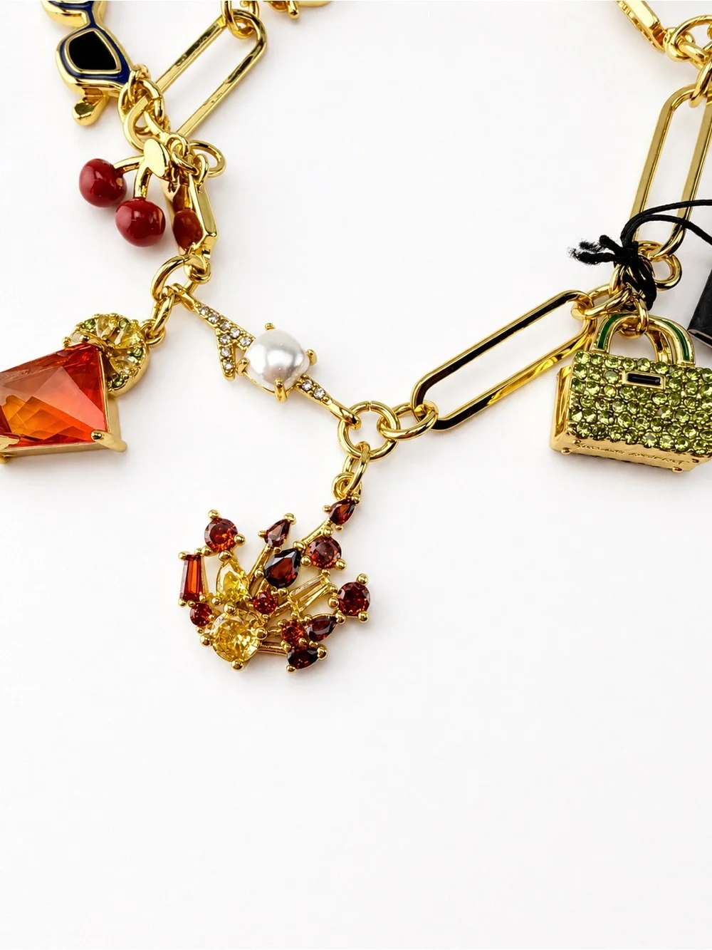NWOT Kate Spade Gold Sweet Treasures Charm Bracelet